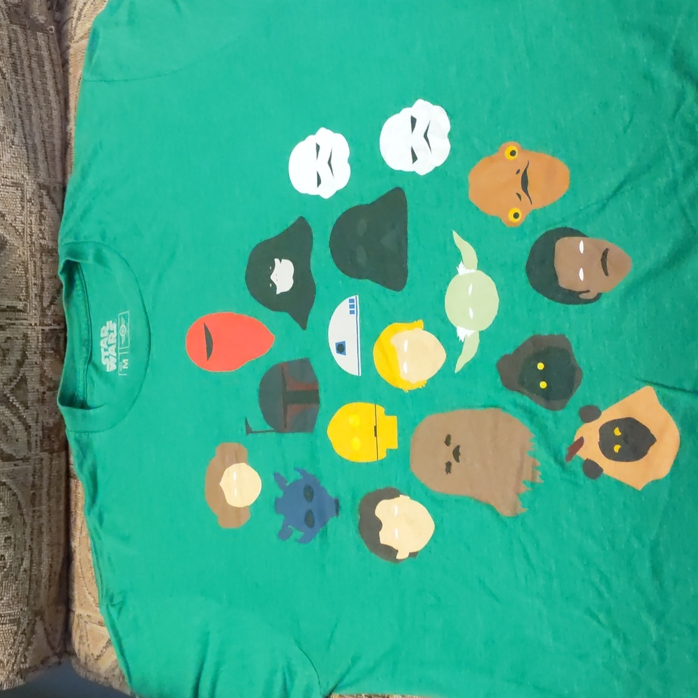Green Star Wars T-Shirt